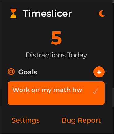 Goal Selected